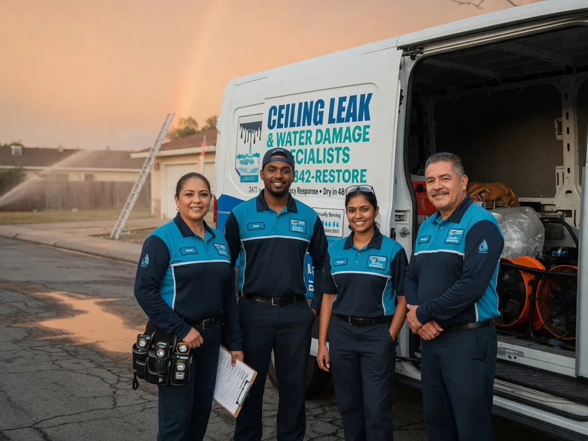 Ceiling Leak Cleanup company in Hamilton, TX